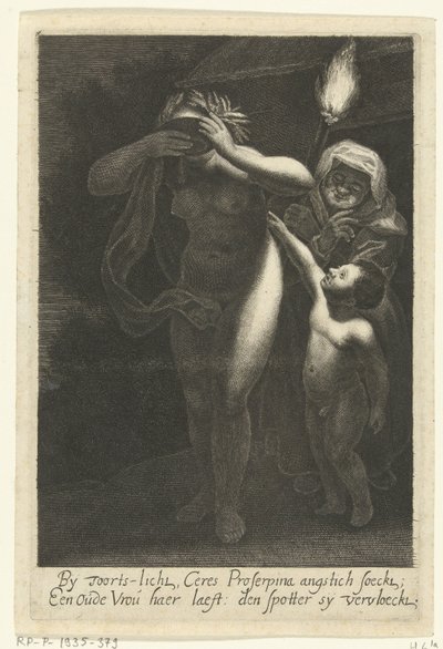 Ceres og Stellio av Hendrik Bary
