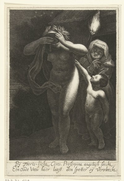 Ceres og Stellio av Hendrik Bary