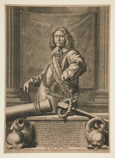 Portrett av David Vlugh av Hendrik Bary