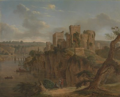 Chepstow slott av Hendrik Frans de Cort