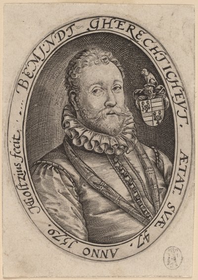 Adriaen van Swieten av Hendrik Goltzius