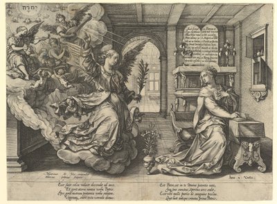 Kunngjøring, 1594. av Hendrik Goltzius