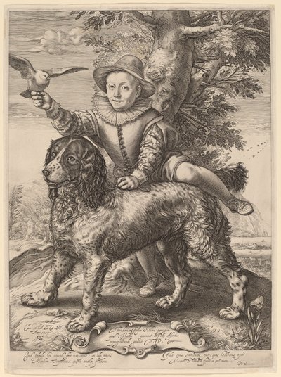 Frederik de Vries av Hendrik Goltzius