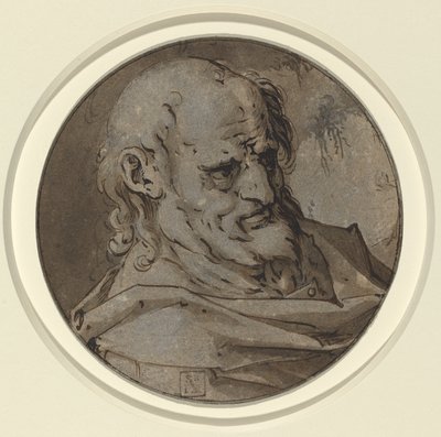 Overhode for en apostel av Hendrik Goltzius