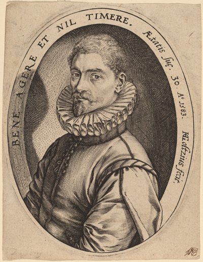 Hieronymus Scholiers av Hendrik Goltzius