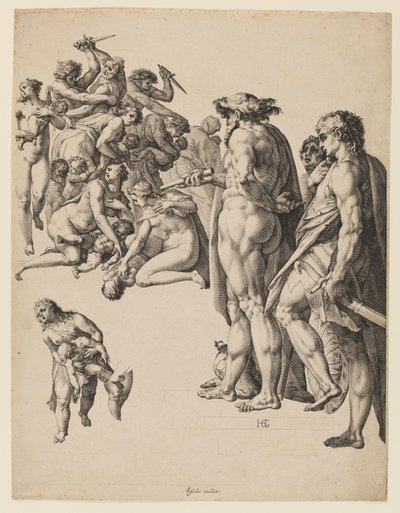 Massakren på de uskyldige av Hendrik Goltzius