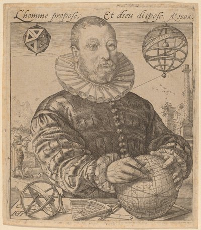 Nicolaus Petri fra Deventer av Hendrik Goltzius