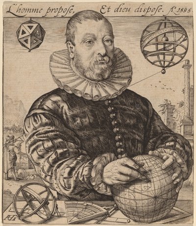Nicolaus Petri fra Deventer av Hendrik Goltzius