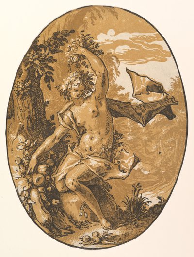 Proserpina, 1594. av Hendrik Goltzius