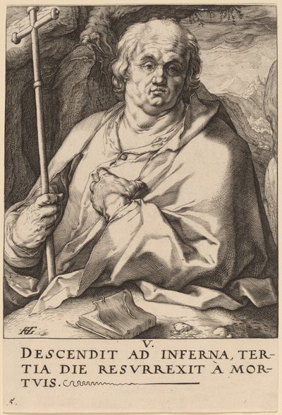 Saint Philip av Hendrik Goltzius