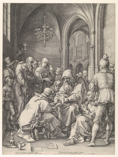 Omskjæringen,.n.d., n.d.. av Hendrik Goltzius