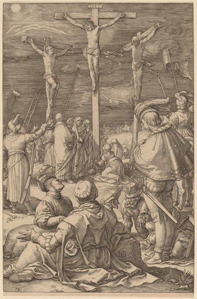 Korsfestelsen av Hendrik Goltzius