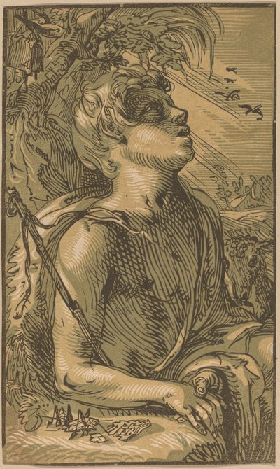 Den unge døperen Johannes av Hendrik Goltzius
