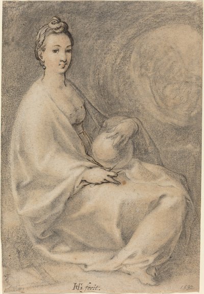 Urania av Hendrik Goltzius