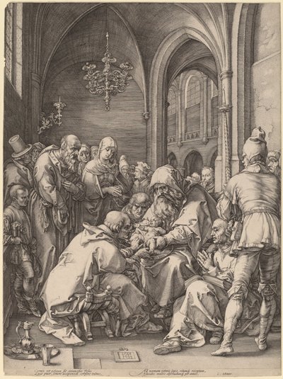 Omskjæringen av Hendrik Goltzius in the style of Albrecht Dürer