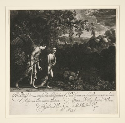 Tobias og engelen av Hendrik Goudt