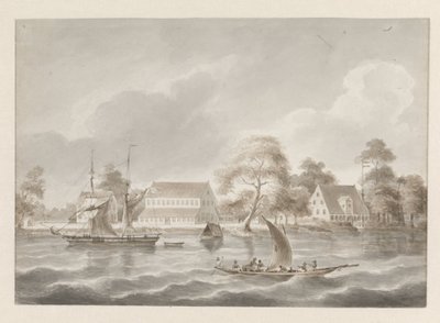 Plantasjen Jagtlust ved Surinam-elven av Hendrik Huygens