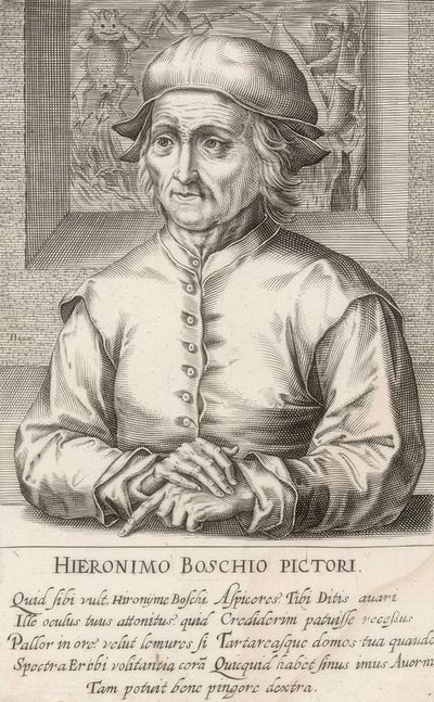 HIROMO BOSCHIO PICTORI (...) av Hendrik I Hondius