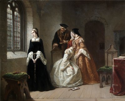 Lady Jane Grey, ca. 1845-1907 (olje på lerret) av Hendrik Jacobus Scholten