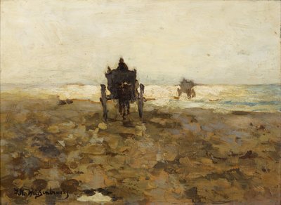 Clammers Horse Drive, ca. 1890 av Hendrik Johannes Weissenbruch