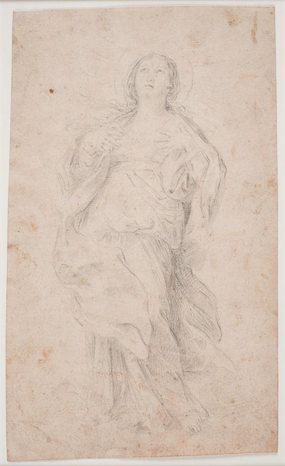 Saint Agatha står av Hendrik Krock