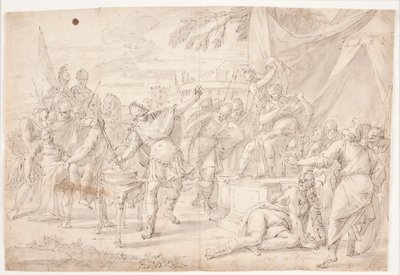 Mucius Scaevola av Hendrik Krock