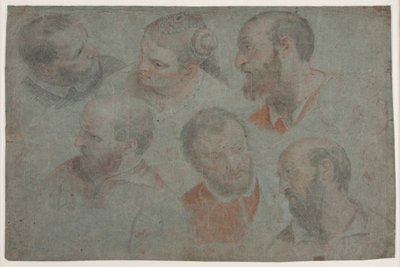 Studer med syv hoder etter Veronese: The Wedding at Cana av Hendrik Krock