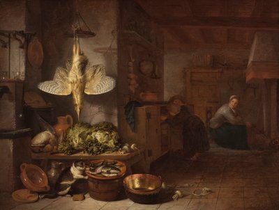 Et kjøkken av Hendrik Martensz. Sorgh