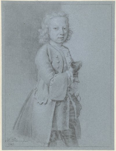 Portrett av en stående gutt av Hendrik Pothoven