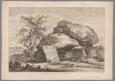 Dyssen nær bygda Midlaren Hunnebed av Midlaren (tittel på objekt) Ni ansikter i Drenthe (serietittel) IX Ansikter i og nær Drenthes landskap (serietittel på objekt) av Hendrik Schwegman