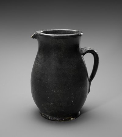 Pitcher, ca. 1880-1905 (slipglasert steintøy) av Hendrik Voogd