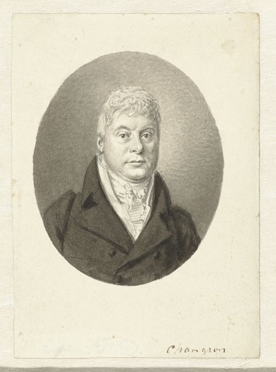 Portrett van F.D. Changuion av Hendrik Willem Caspari