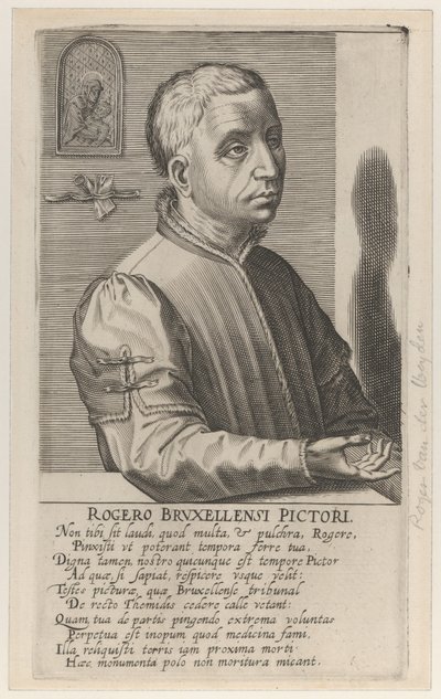 Roger van der Weyden den yngre, ca. 1610 (gravering) av Hendrik the Elder Hondius