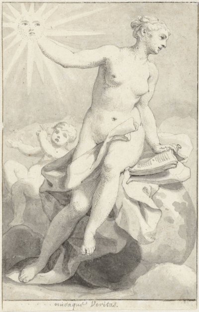 Sittende allegorisk kvinneskikkelse av Hendrik van Limborch