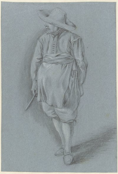 Man in 17e-eeuwse kledij met hoed, schort en mes   1357669   no       norwegian Successfully Translated  Original: Bald old man with a short beard, in profile right Translat: Bald old man with a short beard, in profile right 1266423 no norwegian Successful av Hendrik van Velthoven (attributed to)