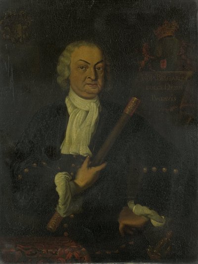 Hendrik Swaardecroon (1667-1728). Generalguvernør (1718–25) av Hendrik van den Bosch (copy after)