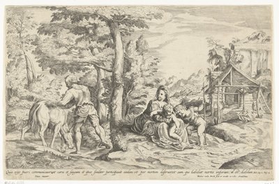 Retur fra Egypt av Hendrik van der Borcht (II)