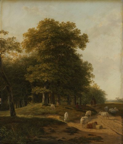 Gelder Landskap av Hendrikus van de Sande Bakhuyzen
