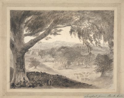 Longleat fra Park Hill av Heneage Finch fourth Earl of Aylesford