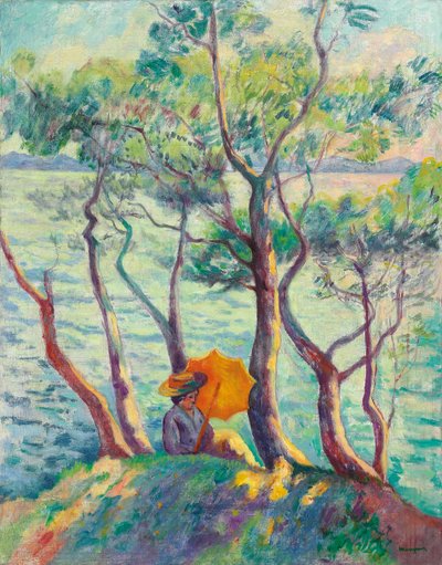 Jeanne ved parasollen, Cavaliere av Henri Charles Manguin