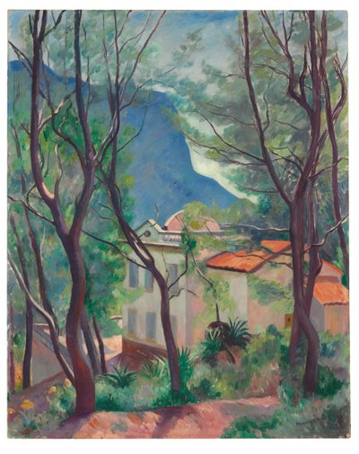 Huset i trærne, Villecroze av Henri Charles Manguin