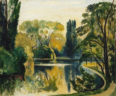 Lake Saint-James, Bois de Boulogne av Henri Charles Manguin