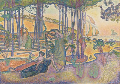 Kveldsluften av Henri-Edmond Cross