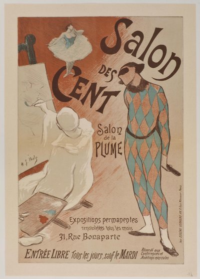 Salon des Cent - februar 1894 av Henri-Gabriel Ibels