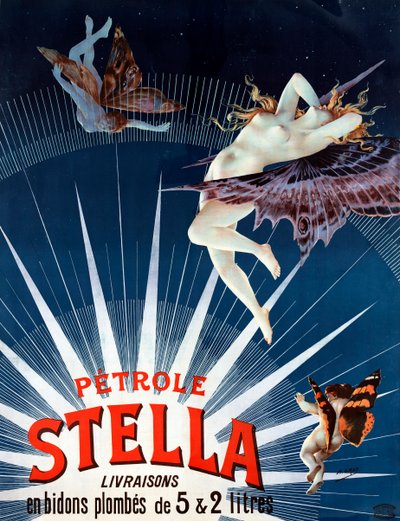 Vintage Petrole Stella Poster von Henri  Gray