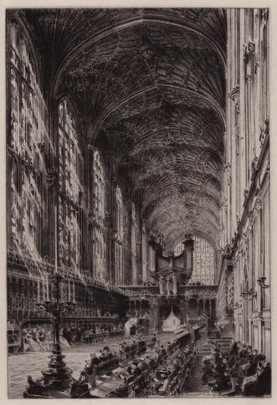 Cambridge: Interiør av King