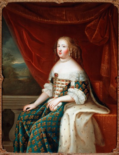 Portrait en pied av Marie Therese d