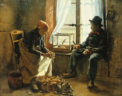Vintersol; vintersol, av Henri Adolphe Laissement