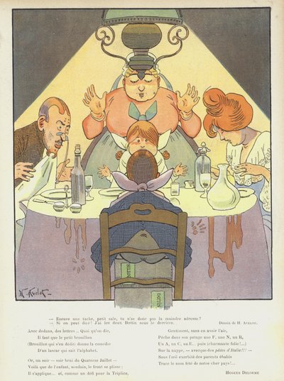 Illustrasjon for Le Rire av Henri Avelot