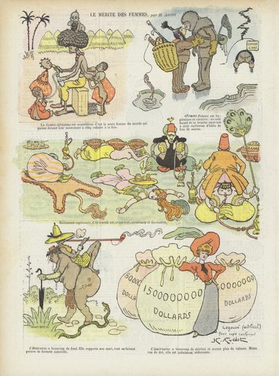 Illustrasjon for Le Rire av Henri Avelot